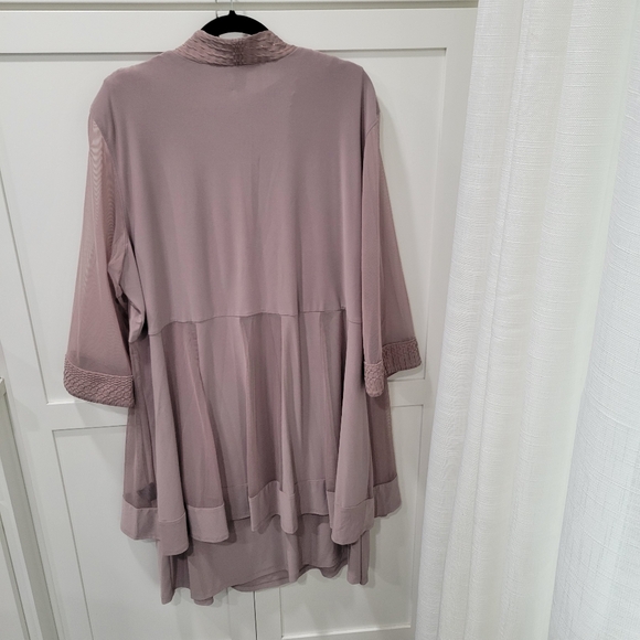 R & M Richards Jacket Dress Sleeveless Dress with Matching Jacket Size 22W - Picture 3 of 8